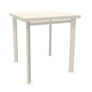 star tafel 70x70 matt-white