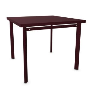 star tafel 90x90 intense-red
