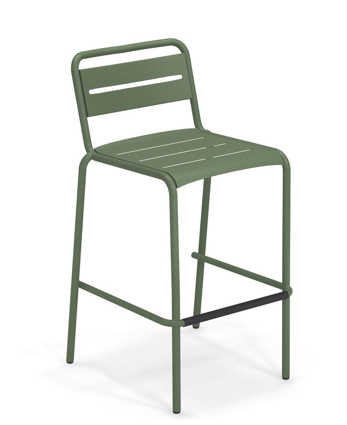 Emu Star barkruk Military green