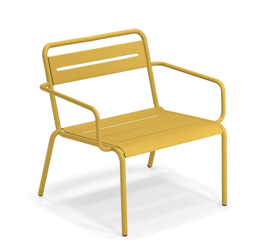 Emu Star lounge stoel Curry Yellow
