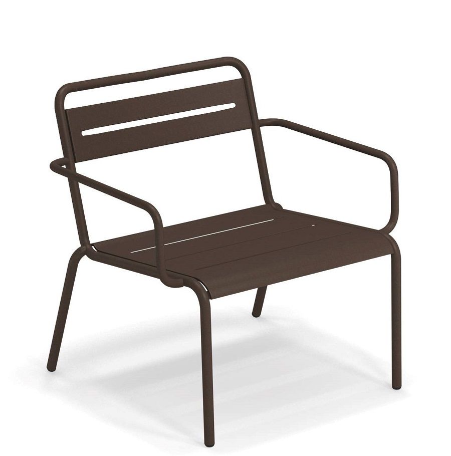 Emu Star lounge stoel Indian Brown