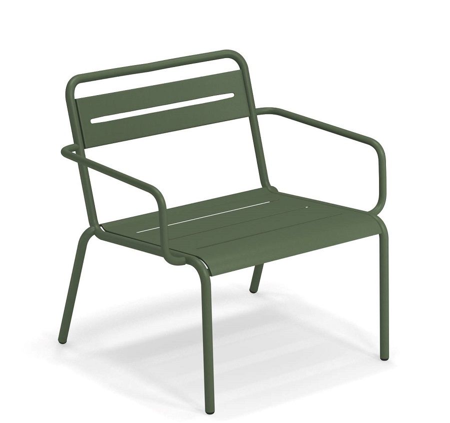 Emu Star lounge stoel Military Green