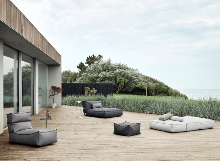 Blomus STAY lounger 150x80 cm Coal - Afbeelding 3