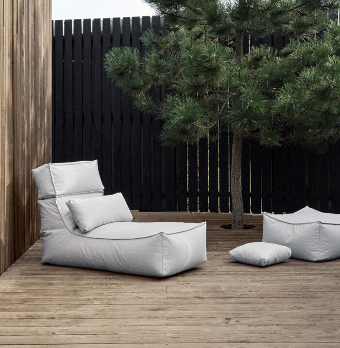 Blomus STAY lounger 150x80 cm Coal - Afbeelding 2