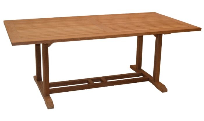 Traditional Teak SORAYA tafel 200x100 cm - Afbeelding 7