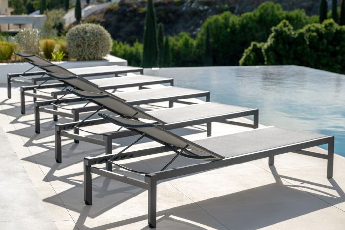 Jati&Kebon SYLT sunlounger Dune - Stone  (bestelaantal minimaal 2) - Afbeelding 3