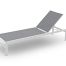 Jati-en-Kebon Sylt sunlounger white-light-grey