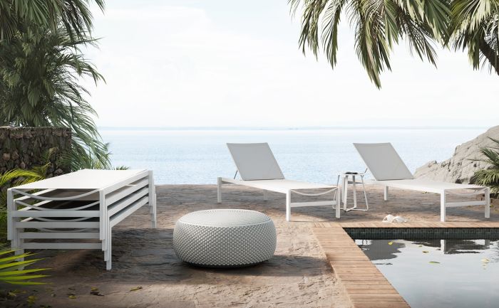 Jati&Kebon SYLT sunlounger Dune - Stone  (bestelaantal minimaal 2) - Afbeelding 2