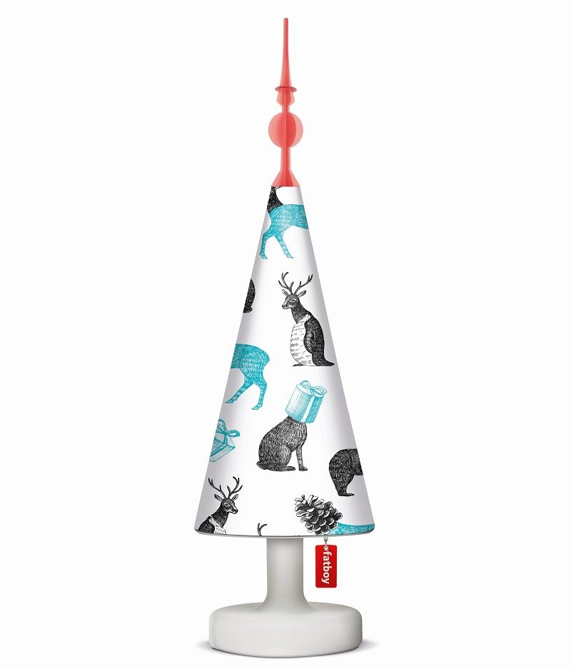 Fatboy Edison Petit met GRATIS kerst cappie Treetopper Head Zal Wel