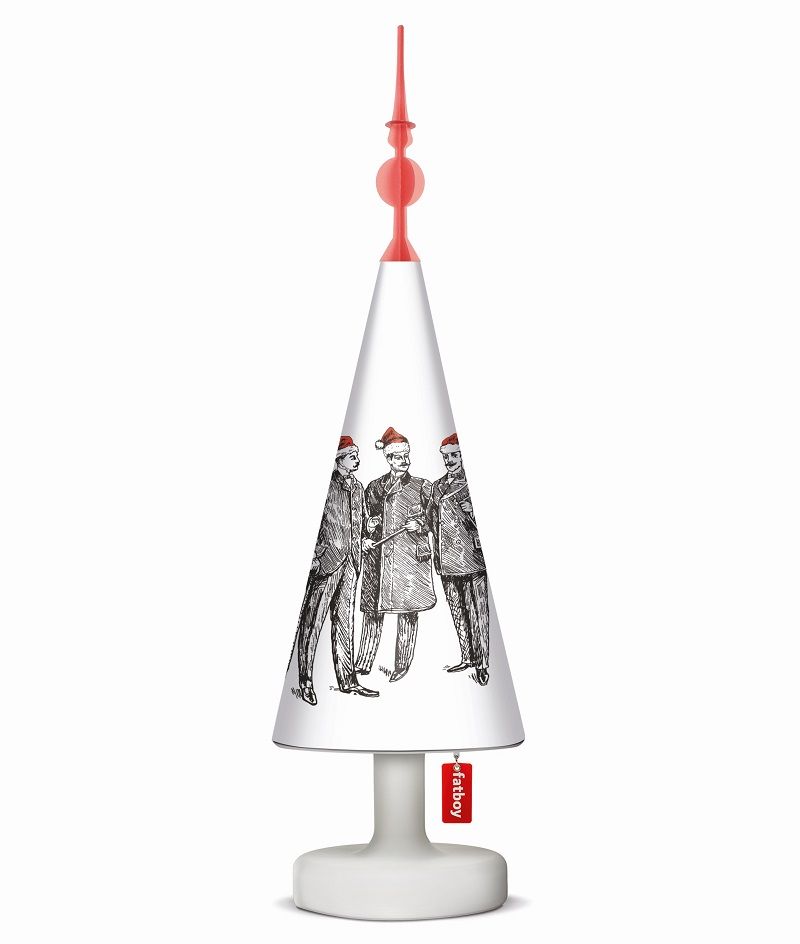 Fatboy Edison Petit met GRATIS kerst cappie Treetopper Kerst-Koor-Ballen