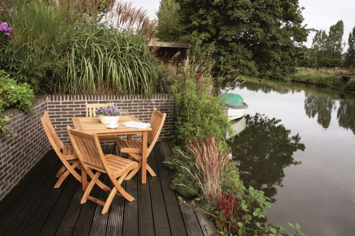 Traditional Teak VICTORIA klapstoel - Afbeelding 2