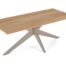 ati-en-Kebon Yate tafel-220 sand-teak