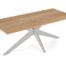 Jati-en-Kebon Yate-220 tafel white-teak