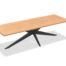 Jati-en-Kebon Yate tafel-280 black-teak