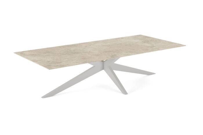 Jati-en-Kebon Yate tafel-280 white-ceramik-chianca