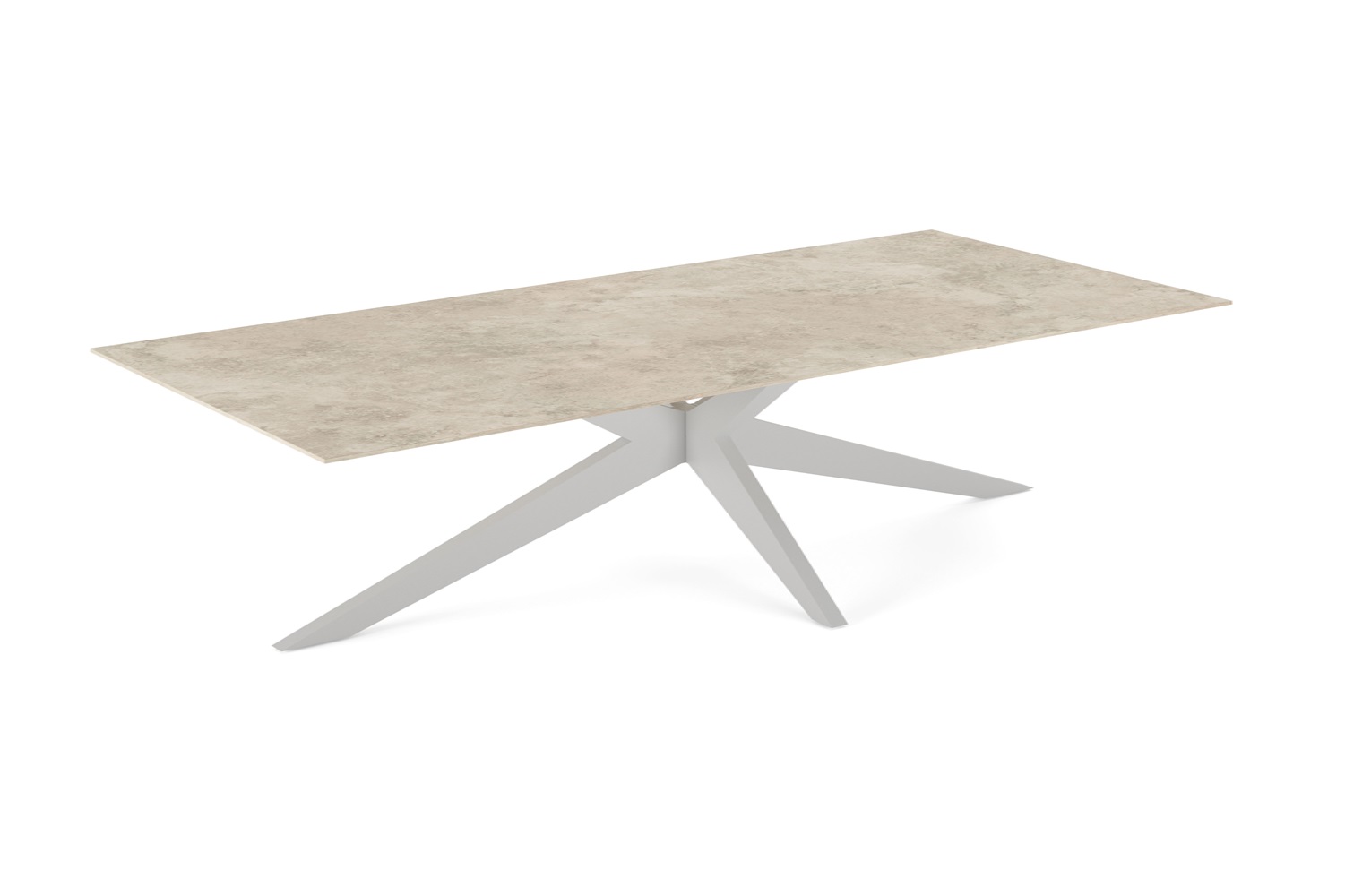 Jati-en-Kebon Yate tafel-280 white-ceramik-chianca