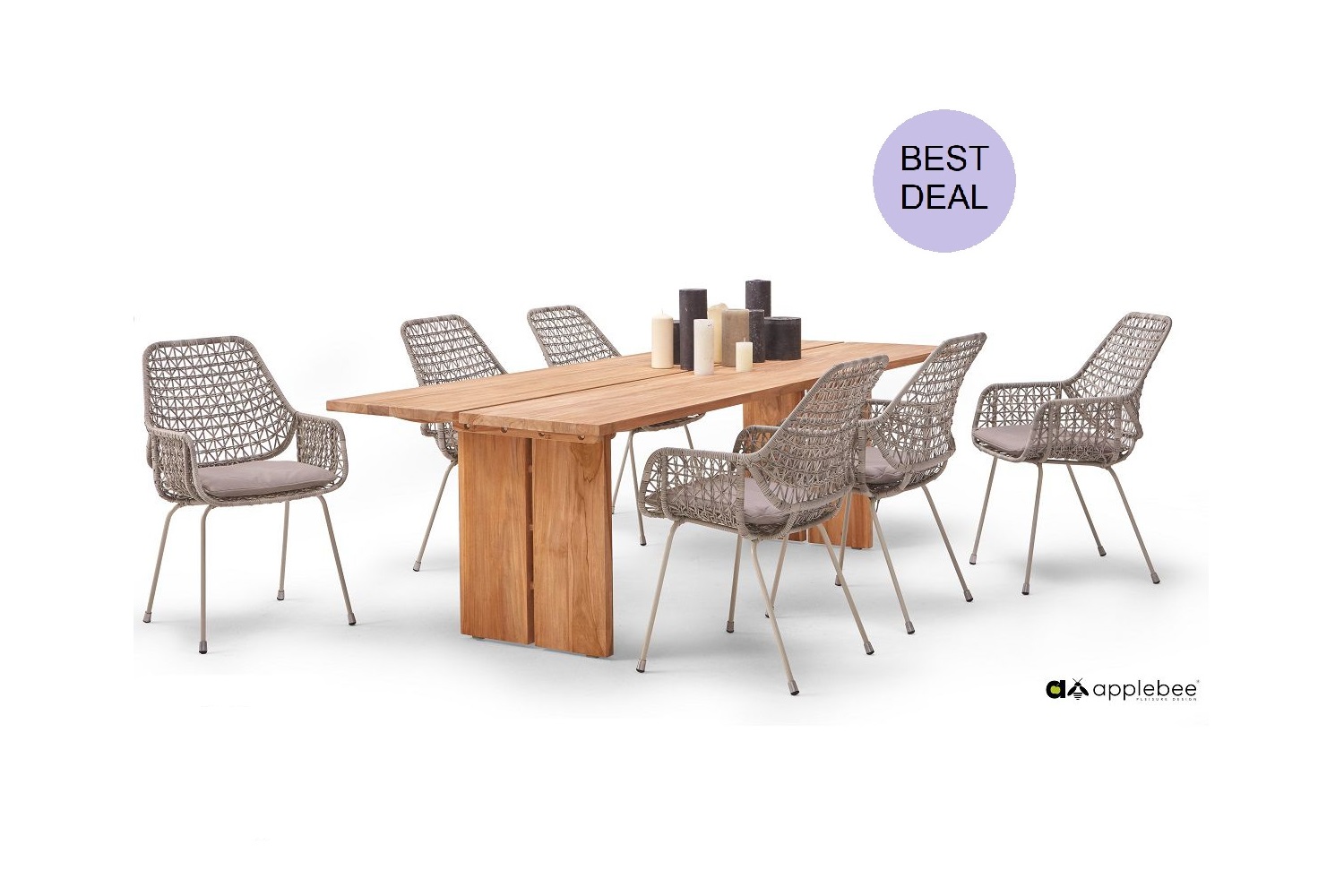 Applebee Zara-Joie de Vivre diningset